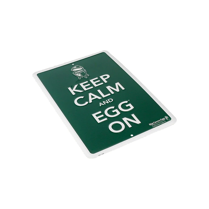 Big Green Egg Tekstbord Groen Keep Calm And Egg On 4 Big Green Egg Tekstbord Groen Keep Calm And Egg On - Afbeelding 2