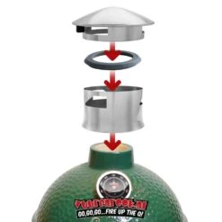 Smokeware Chimney Cap & Adapter Deal -Kama Joe BBQ Winkel image 111