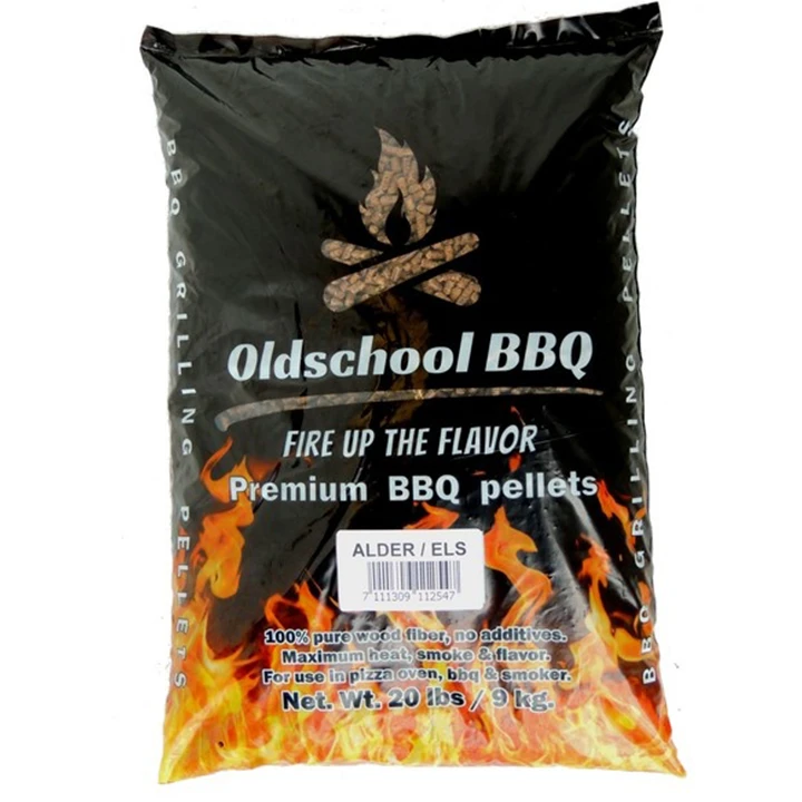 Oldschool BBQ Alder Pellets 9 Kg 3 Oldschool BBQ Alder Pellets 9 Kg