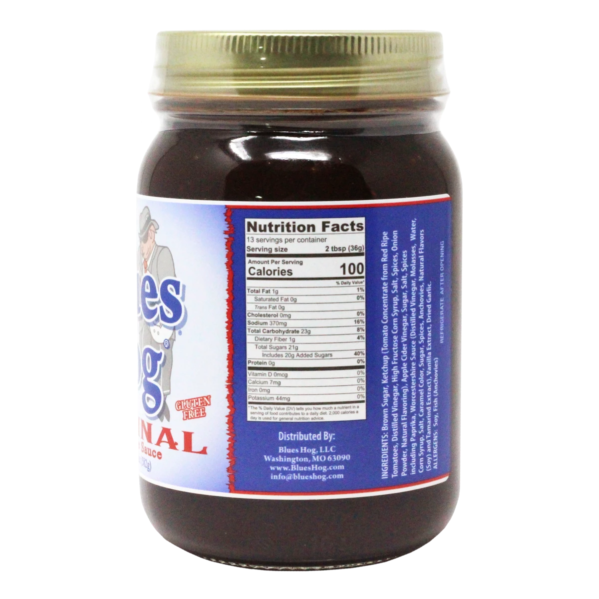 Blues Hog Original BBQ Sauce 1 Pint 12 Blues Hog Original BBQ Sauce 1 Pint - Afbeelding 10