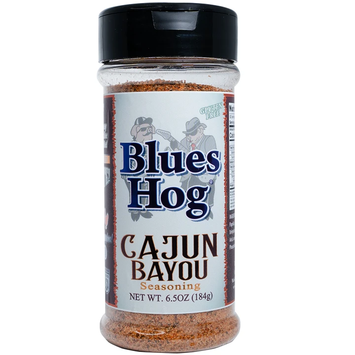 Blues Hog Cajun Bayou Seasoning 6.5 Oz 3 Blues Hog Cajun Bayou Seasoning 6.5 Oz