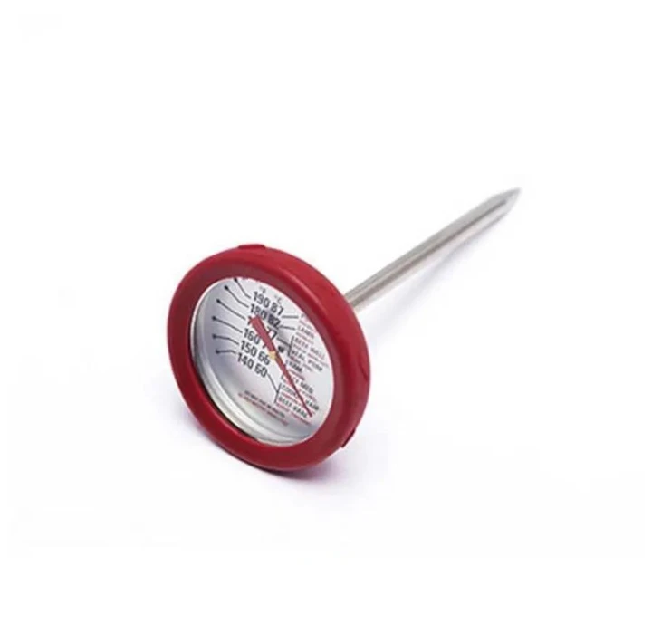 Grillpro Vleesthermometer RVS Met Siliconen Rand 3 Grillpro Vleesthermometer RVS Met Siliconen Rand