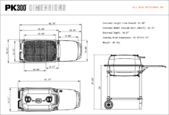 The Original PK300 Grill&Smoker Graphite -Kama Joe BBQ Winkel image 181