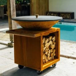 OFYR Deksel Zwart 85 (Ø 85 Cm) -Kama Joe BBQ Winkel image 290
