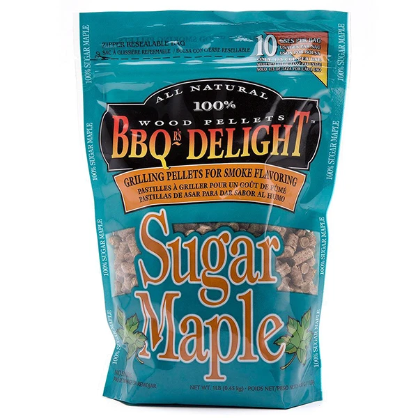 BBQ Delight Maple BBQ Pellets 450 Gram 3 BBQ Delight Maple BBQ Pellets 450 Gram