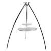 Cookking Driepoot Gebogen Met Dubbel RVS Rooster 200 Cm -Kama Joe BBQ Winkel image 40