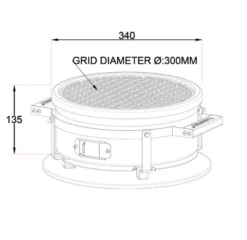 Yakiniku Ronde Shichirin Teppanyaki- & Hibachi Grill -Kama Joe BBQ Winkel image 424