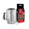 Weber Grote Brikettenstarter + GRATIS Weber Briketten + Aanmaakblokjes 2 Weber Grote Brikettenstarter + GRATIS Weber Briketten + Aanmaakblokjes -Kama Joe BBQ Winkel image 522