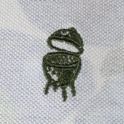 Big Green Egg Golf Poloshirt Wit Inside Out -Kama Joe BBQ Winkel image 701