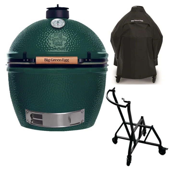 Big Green Egg XLarge + Integgrated Nest + Handler + Cover 3 Big Green Egg XLarge + Integgrated Nest + Handler + Cover