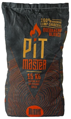 Pitmaster Lump Charcoal Quebracho Blanco 15 Kg