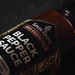 Saus.Guru Black Pepper BBQ Sauce 500 Ml 5 Saus.Guru Black Pepper BBQ Sauce 500 Ml -Kama Joe BBQ Winkel image 809