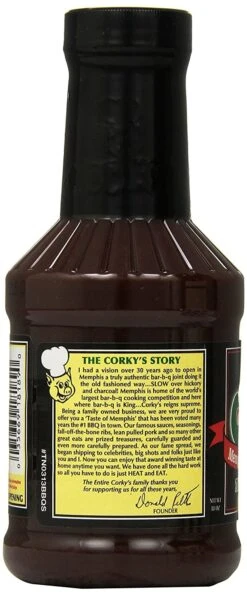 Corky's Bar-B-Que Original Sauce -Kama Joe BBQ Winkel image 815